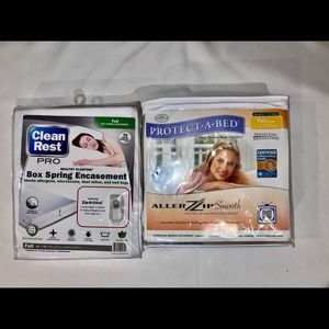 ⭐️ Protective Mattress and Box Spring Covers Set ⭐️